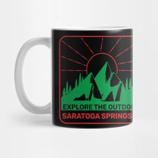 Saratoga Springs Utah - Explore The Outdoors Mug